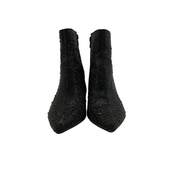 Betsey Johnson 'Betsey' Black Johnson-Kyla Bootie Size 7 - Picture 5 of 6